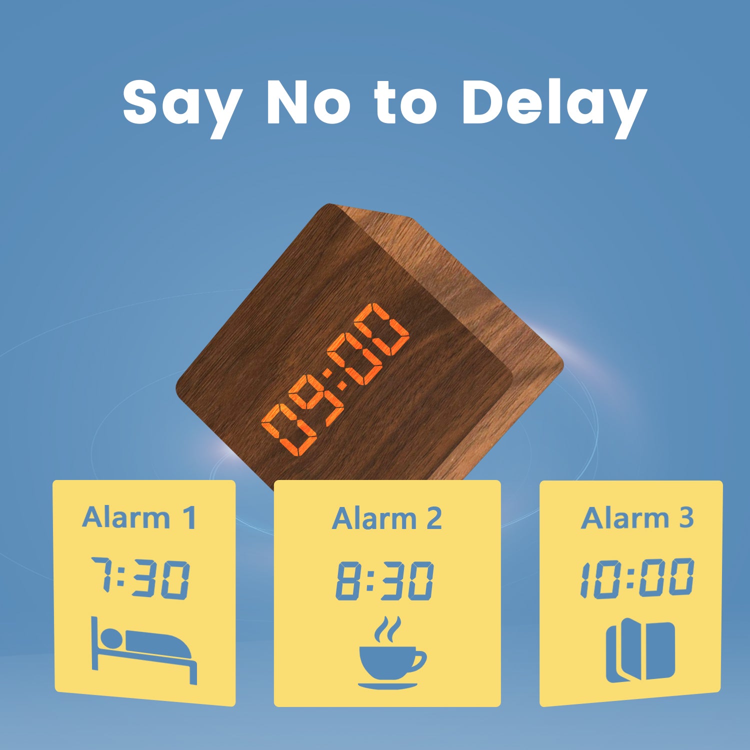 aboveClock Digital Alarm Clock 18030